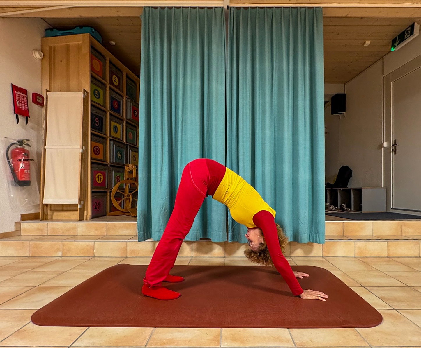Yoga - Herabschauender Hund
